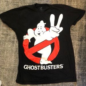 Black ghostbusters T-shirt
